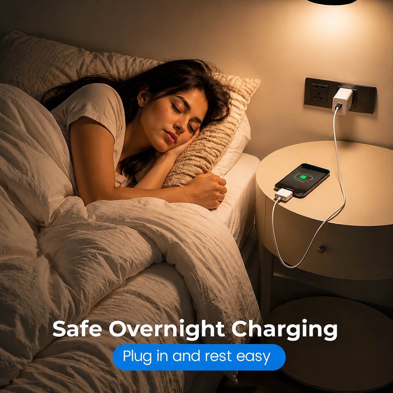 Smart Charger Adapter Auto Power Disconnector Guard Every Mobile